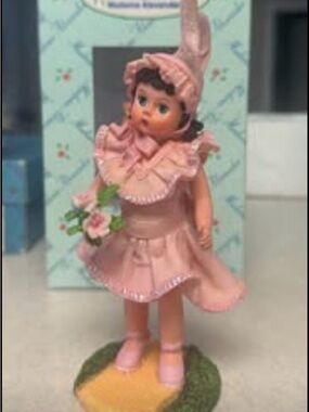 Madame Alexander Pink Party Dress Doll with Bonnet